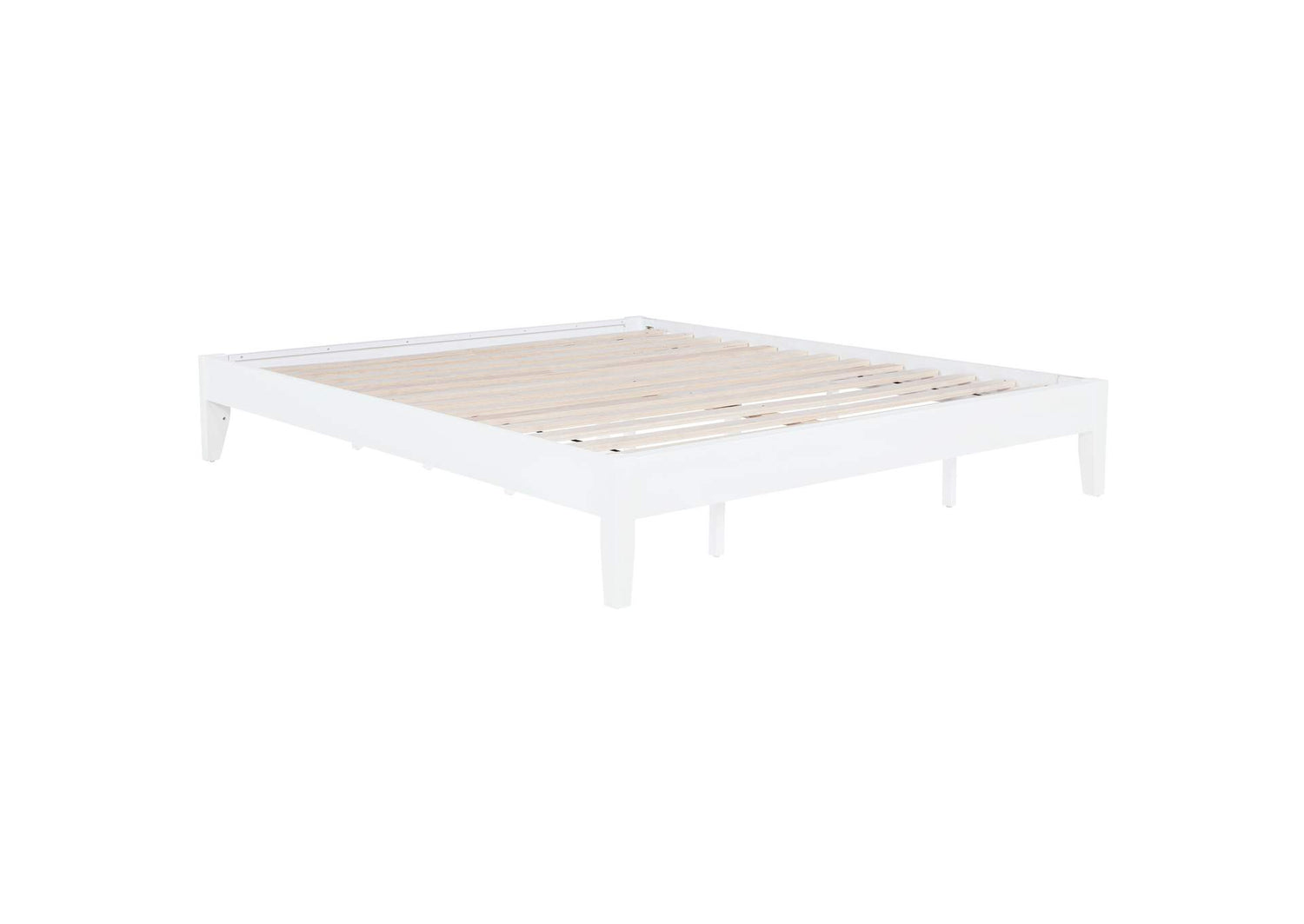 Hounslow Eastern King Universal Platform Bed White