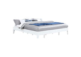 306128KE Hounslow Eastern King Universal Platform Bed White