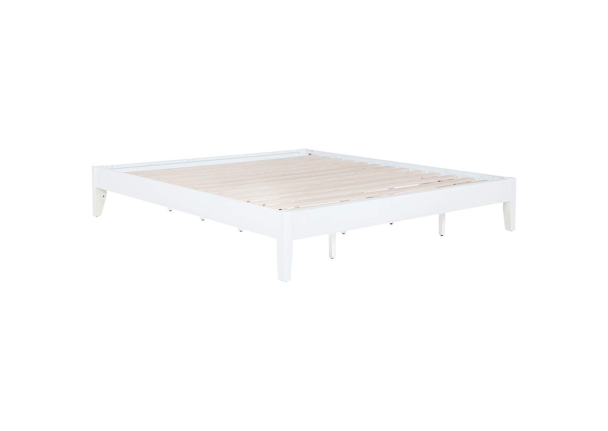Hounslow California King Universal Platform Bed White