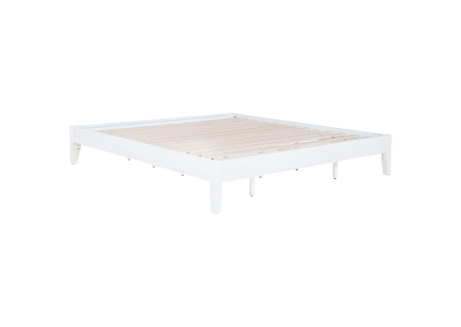 Hounslow California King Universal Platform Bed White