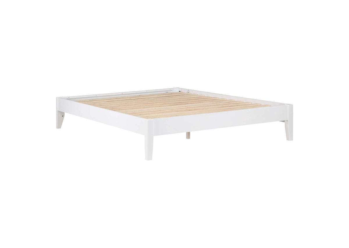 Hounslow Queen Universal Platform Bed White
