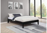 306129F Hounslow Full Universal Platform Bed Black