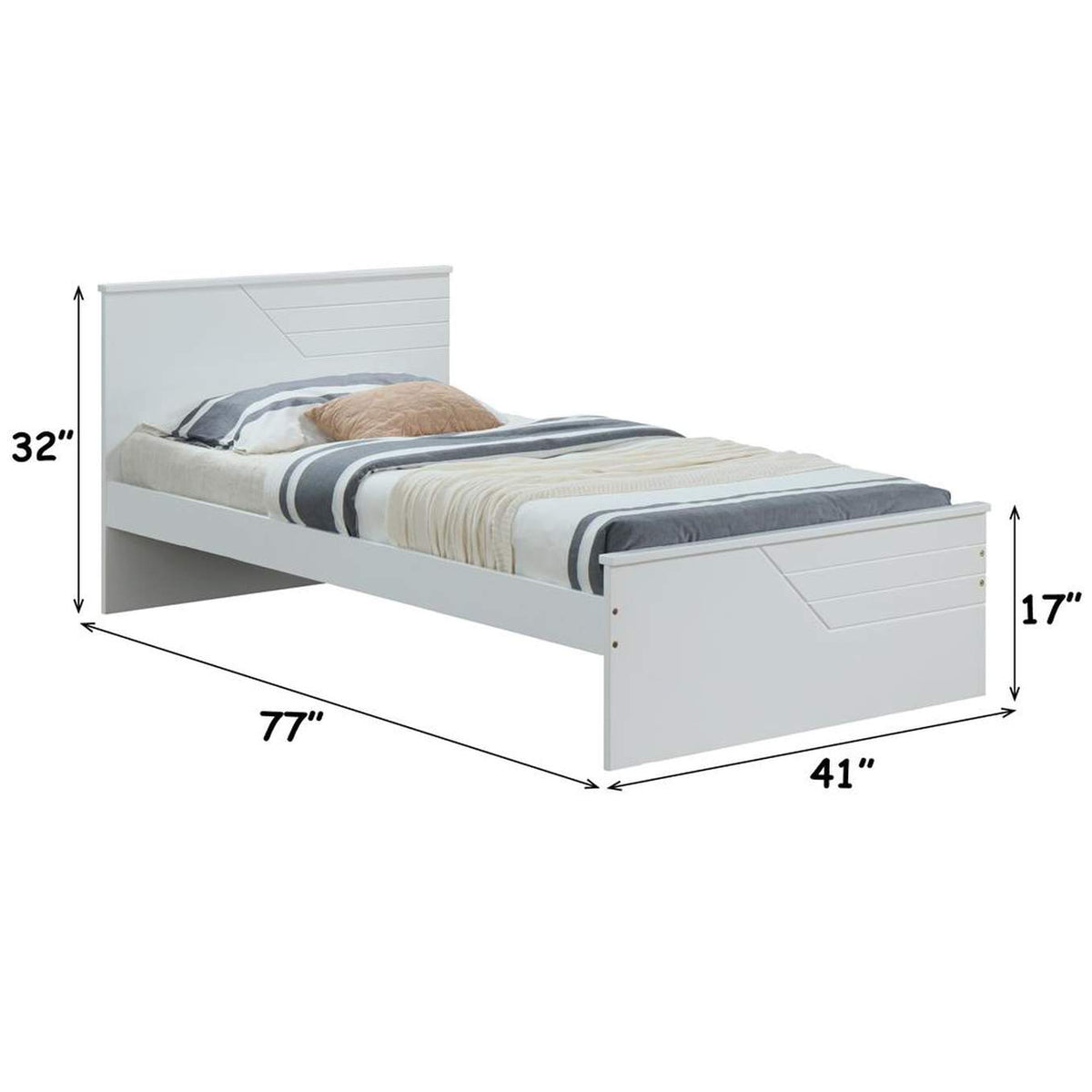 30770T Ragna Twin Bed