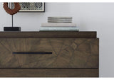 EQY681 Broderick Two - Drawer Nightstand In Wild Oats Brown