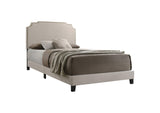310061Q Tamarac Upholstered Queen Panel Bed Beige
