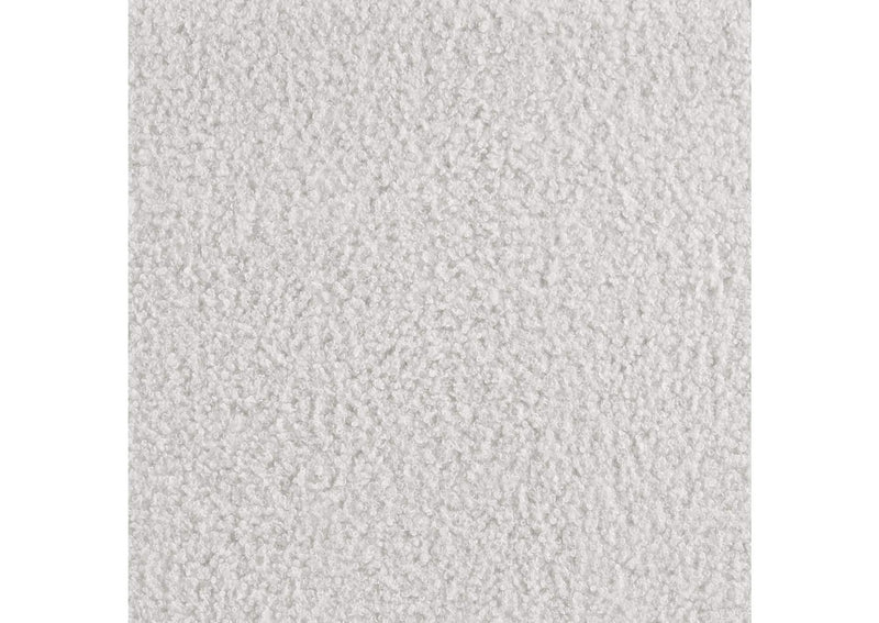 310078Q Alamosa Boucle Upholstered Queen Wingback Bed White