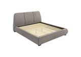 310090KE Mokena 46-inch Upholstered Eastern King Platform Bed Taupe