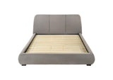 310090KE Mokena 46-inch Upholstered Eastern King Platform Bed Taupe