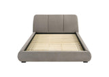 310090KW Mokena 46-inch Upholstered California King Platform Bed Taupe