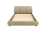 310091KW Mokena 46-inch Upholstered California King Platform Bed Brown