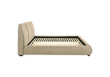 310091KW Mokena 46-inch Upholstered California King Platform Bed Brown