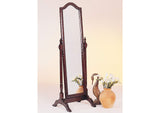 3103 Cabot Wood Adjustable Full Length Cheval Mirror Merlot