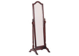 Cabot Wood Adjustable Full Length Cheval Mirror Merlot