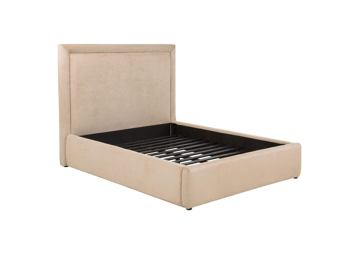 315835LF Lawson 54-inch Upholstered Full Platform Bed Light Saddle