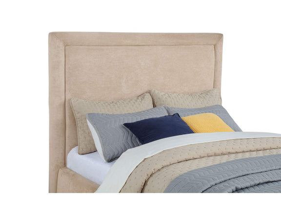 315835LF Lawson 54-inch Upholstered Full Platform Bed Light Saddle