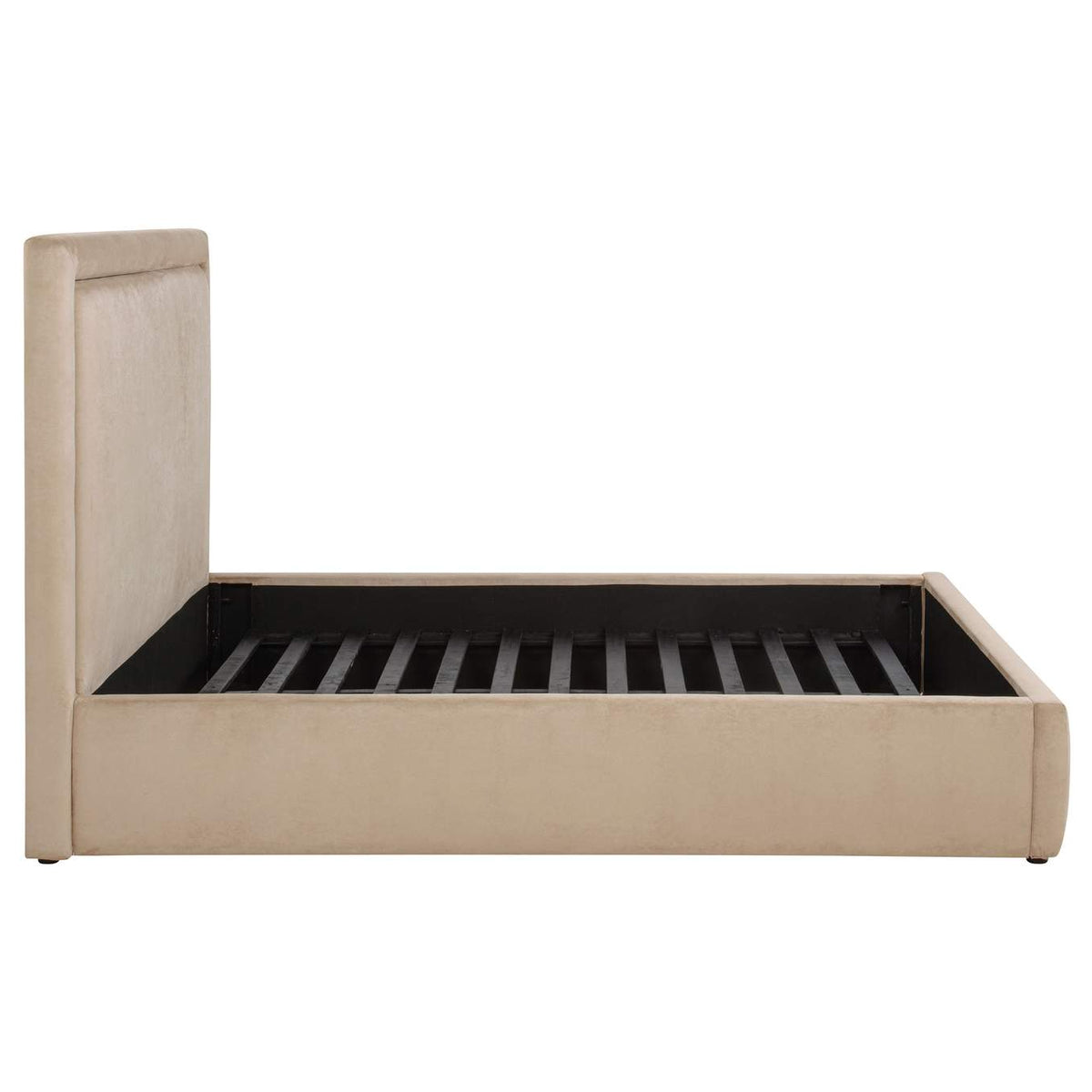315835LKE Lawson 54-inch Upholstered Eastern King Platform Bed Saddle