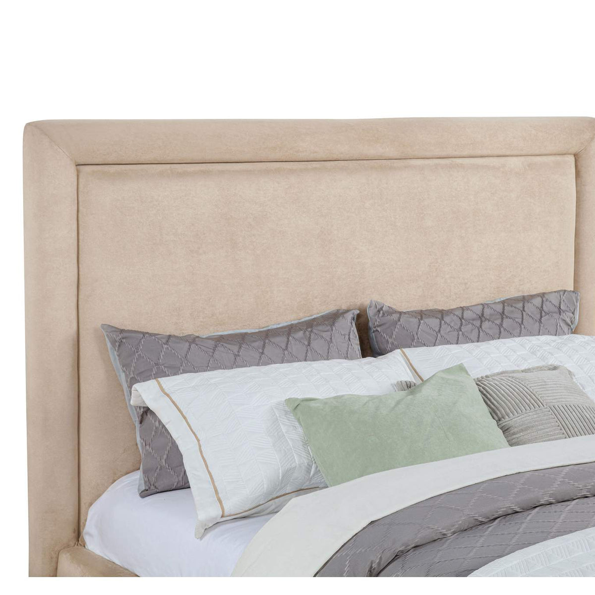 315835LKE Lawson 54-inch Upholstered Eastern King Platform Bed Saddle