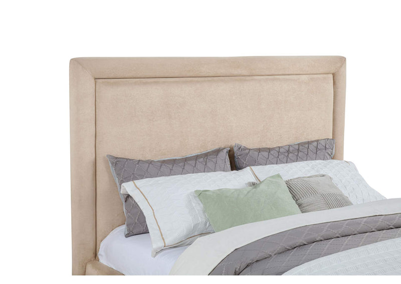315835LKE Lawson 54-inch Upholstered Eastern King Platform Bed Saddle