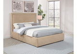 315835LQ Lawson 54-inch Upholstered Queen Platform Bed Light Saddle