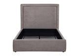 315835MF Lawson 54-inch Upholstered Full Panel Platform Bed Mushroom