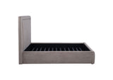 315835MF Lawson 54-inch Upholstered Full Panel Platform Bed Mushroom