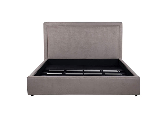 315835MKE Lawson 54-inch Upholstered Eastern King Platform Bed Mushroom