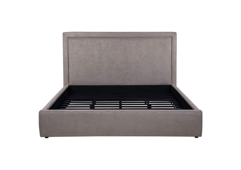 315835MKE Lawson 54-inch Upholstered Eastern King Platform Bed Mushroom