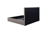 315835MKE Lawson 54-inch Upholstered Eastern King Platform Bed Mushroom