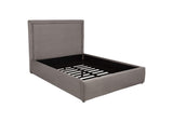 315835MQ Lawson 54-inch Upholstered Queen Platform Bed Mushroom