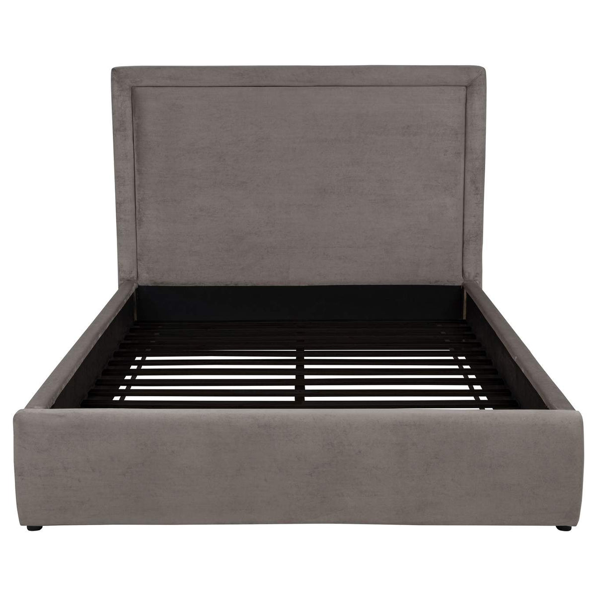 315835MQ Lawson 54-inch Upholstered Queen Platform Bed Mushroom