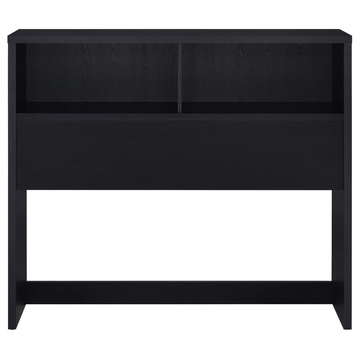 315851F-SET Westpark 3-piece Full Bedroom Set Bookcase Headboard Black