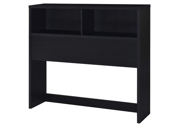 315851F-SET Westpark 3-piece Full Bedroom Set Bookcase Headboard Black