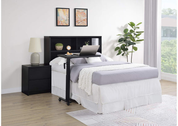 315851F Westpark 49-inch Full Bookcase Headboard Black