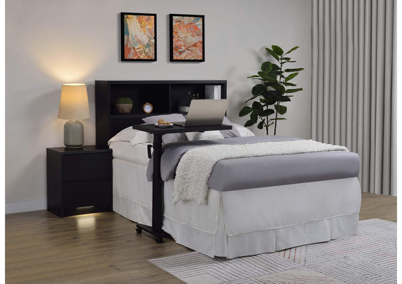 315851F Westpark 49-inch Full Bookcase Headboard Black