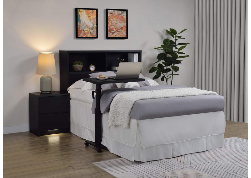 315851F Westpark 49-inch Full Bookcase Headboard Black