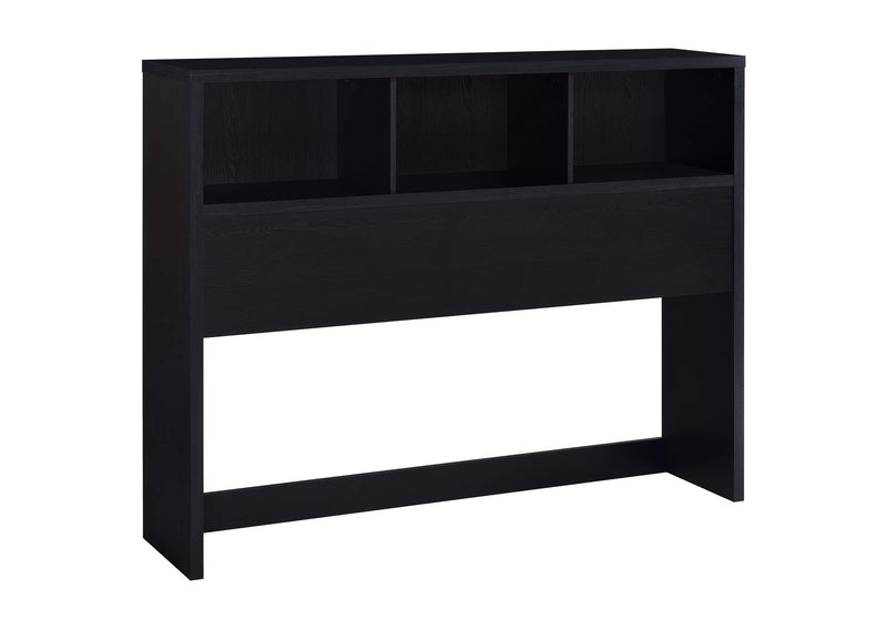 315851Q-SET Westpark 3-piece Queen Bedroom Set Bookcase Headboard Black