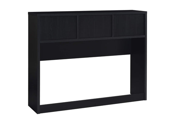 315851Q-SET Westpark 3-piece Queen Bedroom Set Bookcase Headboard Black