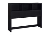 315851Q Westpark 49-inch Queen Bookcase Headboard Black