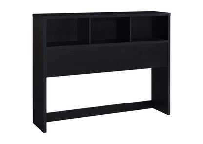 315851Q Westpark 49-inch Queen Bookcase Headboard Black