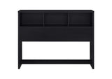 315851Q Westpark 49-inch Queen Bookcase Headboard Black