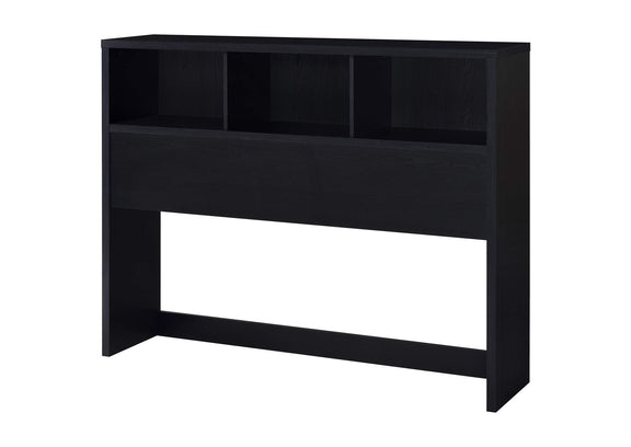 315851Q Westpark 49-inch Queen Bookcase Headboard Black