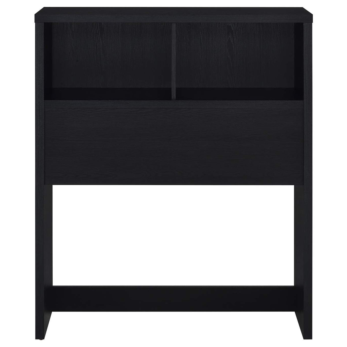 315851T-SET Westpark 3-piece Twin Bedroom Set Bookcase Headboard Black