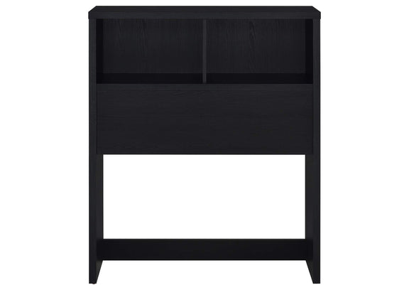 315851T-SET Westpark 3-piece Twin Bedroom Set Bookcase Headboard Black