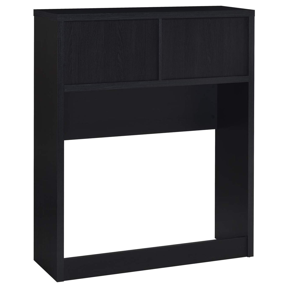 315851T-SET Westpark 3-piece Twin Bedroom Set Bookcase Headboard Black