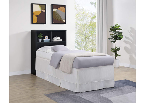 315851T Westpark 49-inch Twin Bookcase Headboard Black