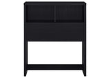 315851T Westpark 49-inch Twin Bookcase Headboard Black