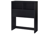315851T Westpark 49-inch Twin Bookcase Headboard Black