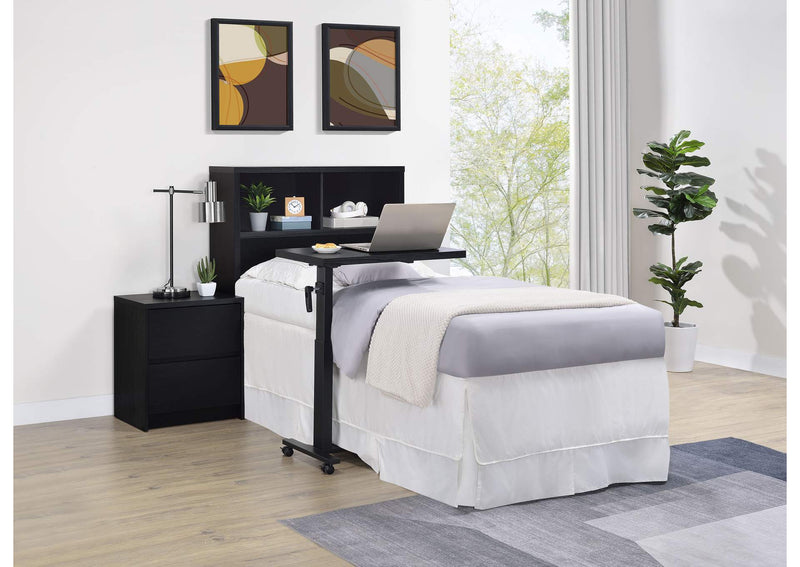 315851T Westpark 49-inch Twin Bookcase Headboard Black