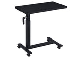 315856 Westpark Height Adjustable Mobile Bedroom C-Table Black