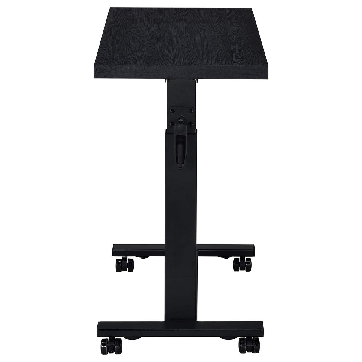 315856 Westpark Height Adjustable Mobile Bedroom C-Table Black